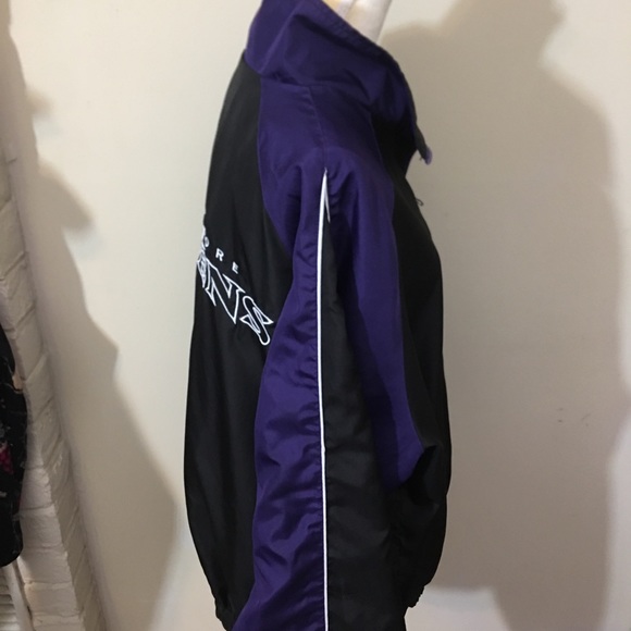 Official Baltimore Raven NFL Pullover Windbreaker Size XL - Picture 4 of 9